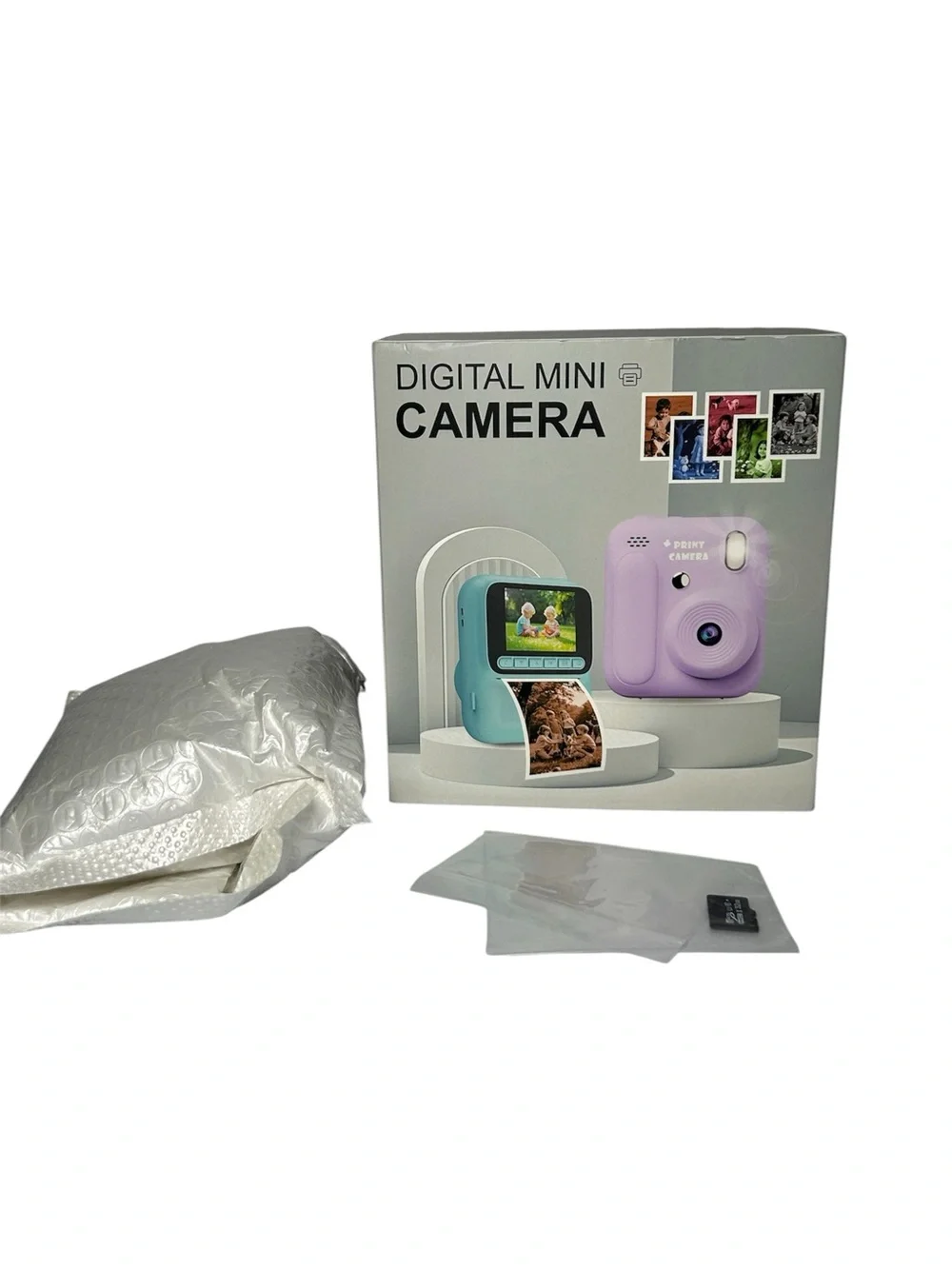 Micros Digital Mini Camera - Purple & Teal Accents NEW in box
